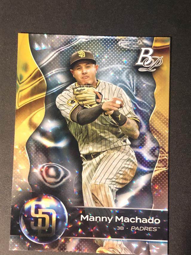 2023 Bowman Platinum Manny Machado BASE CARDS Ice Foil #73