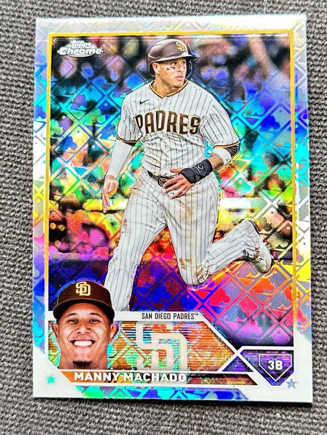 2023 Topps Logofractor Manny Machado BASE CARDS #124