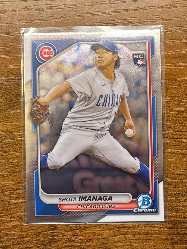 2024 Bowman Chrome Shota Imanaga ﻿RC Cubs #41