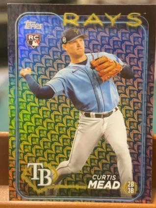 2024 Topps Series 1 Curtis Mead BASE CARD SET Eggs #82