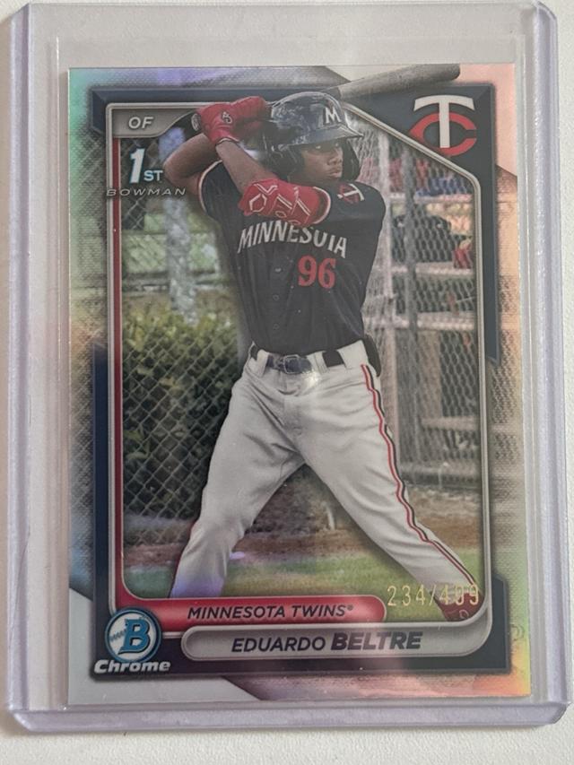 2024 Bowman Chrome Eduardo Beltre Prospects #BCP-170