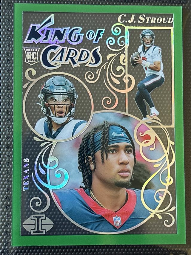 2023 Panini Illusions C.J. Stroud King of Cards #17