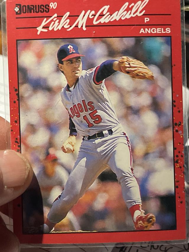 1990 Donruss Kirk McCaskill Base Set #170 