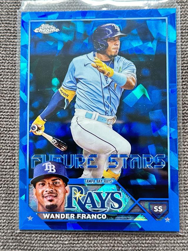 2023 Topps Chrome Sapphire Wander Franco SERIES 1 Base #215