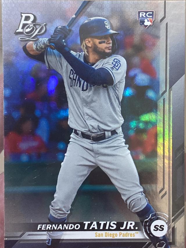 2019 Bowman Platinum Fernando Tatis Jr. SHORTPRINTED BASE CARDS #23