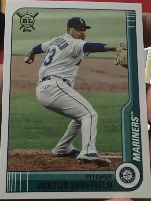 2021 Topps Big League Justus Sheffield ﻿Base Set #217