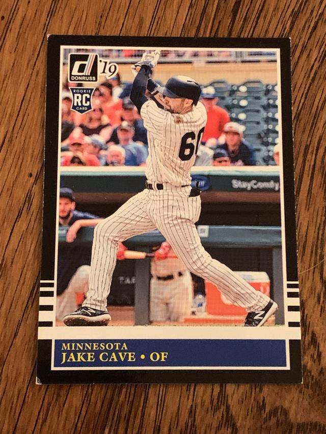 2019 Donruss Jake Cave Base Set #229