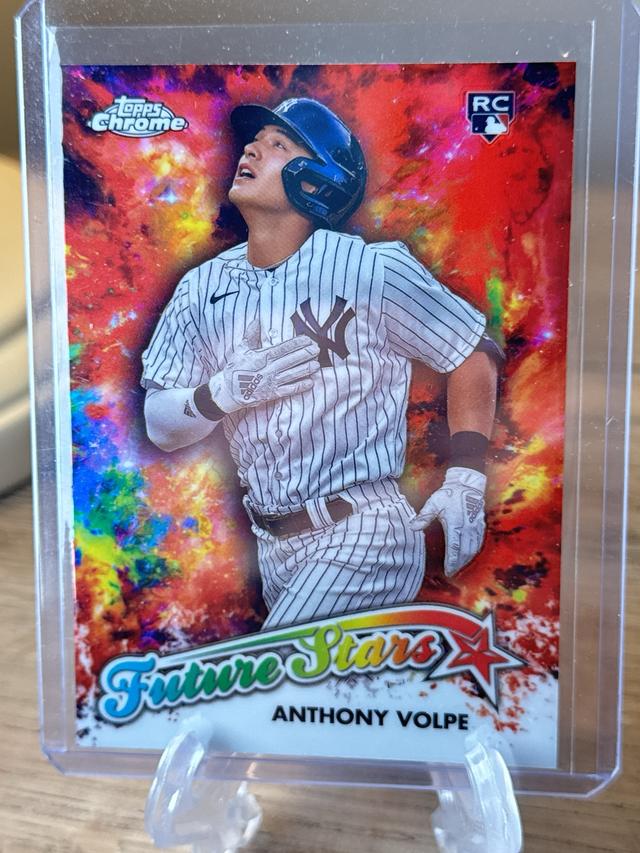 2023 Topps Chrome Update Series Anthony Volpe FUTURE STARS #FSU-6