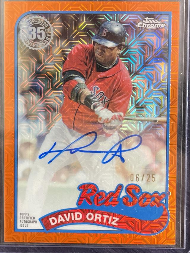 2024 Topps Series 2 David Ortiz /25 #2T89C-84