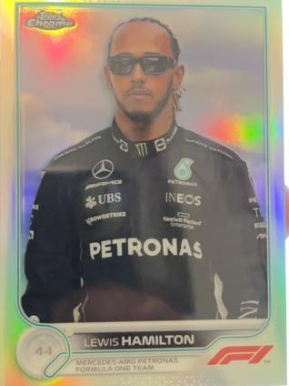 2022 Topps Chrome F1 Lewis Hamilton Base Set #6