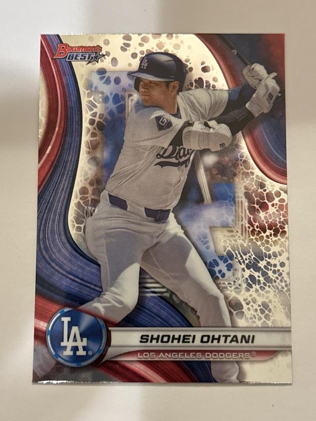 2024 Bowmans Best Shohei Ohtani ﻿Base Set #33 LA DODGERS