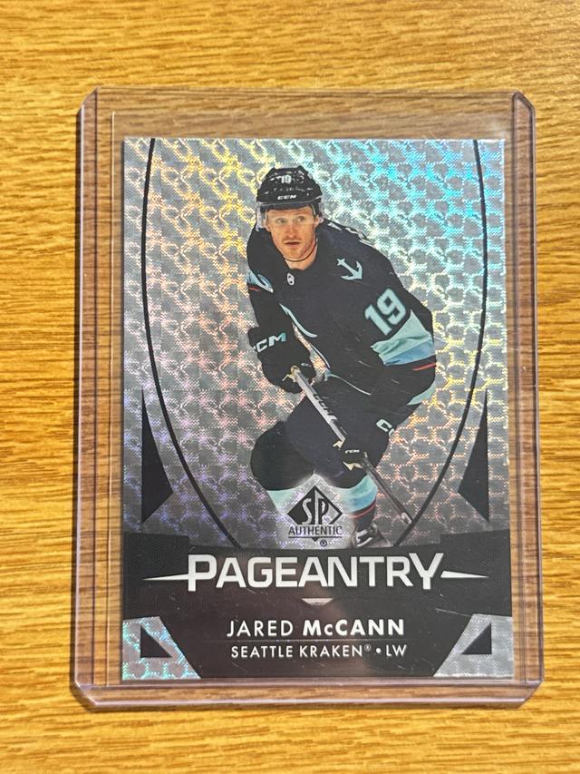 2023-24 SP Authentic Hockey Jared McCann Pageantry #P-17