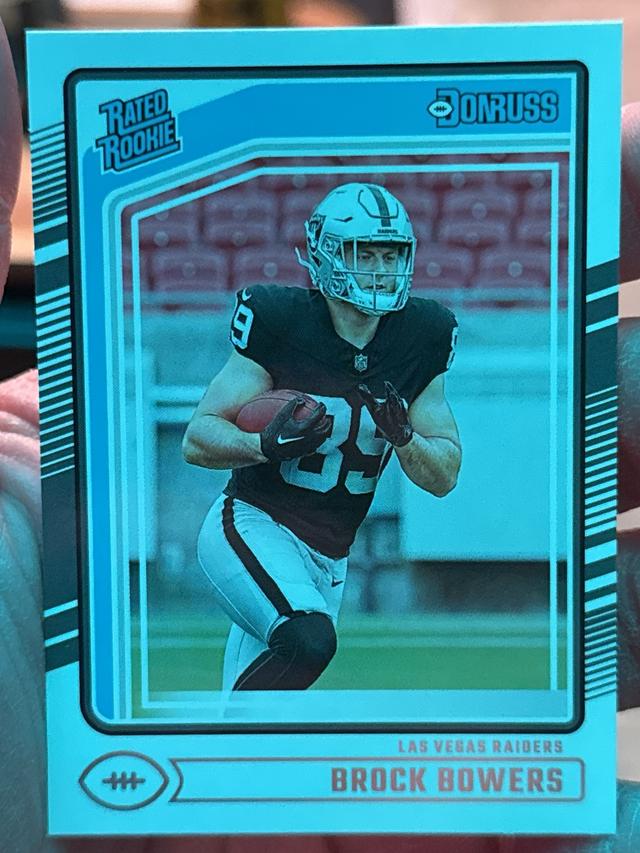 2024 Donruss Football Brock Bowers Rated Rookies #394