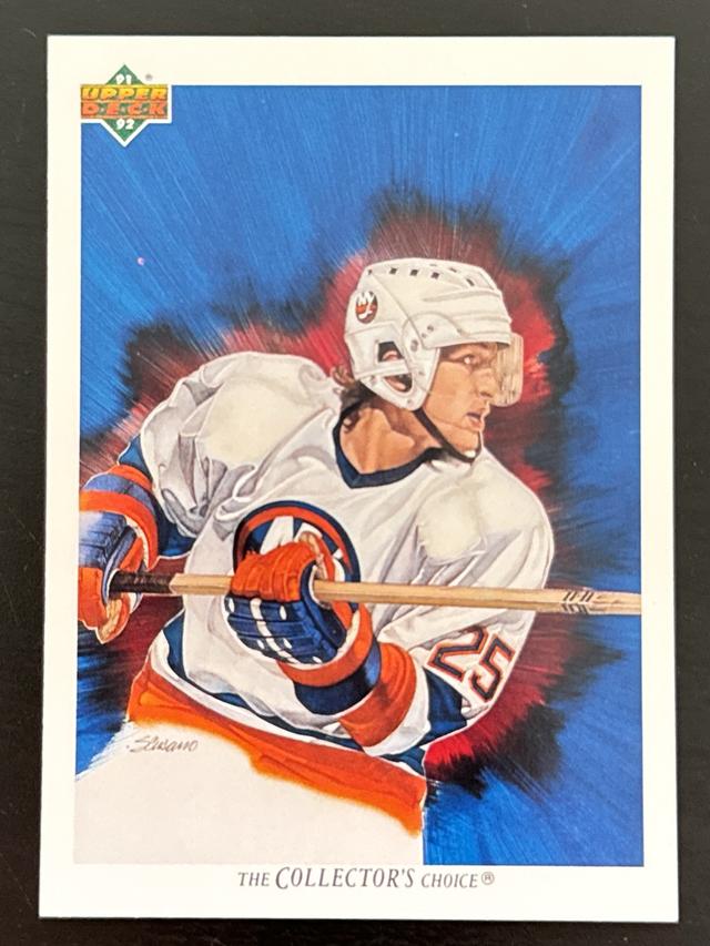 1991-92 Upper Deck Hockey David Volek Base Set #89