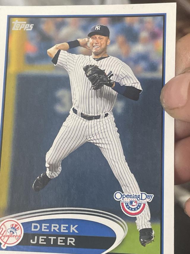 2012 Topps Opening Day Derek Jeter Base Set #90