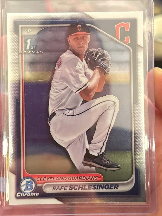 2024 Bowman Draft Rafe Schlesinger Chrome Base #BDC-143