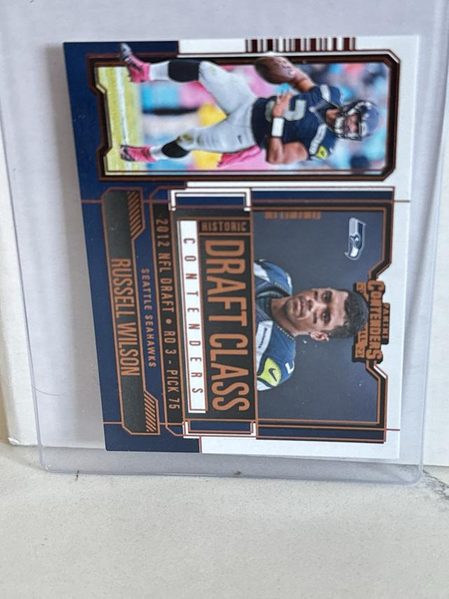 2023 Panini Contenders Russell Wilson Historic Draft Class Contenders #HDC-RW