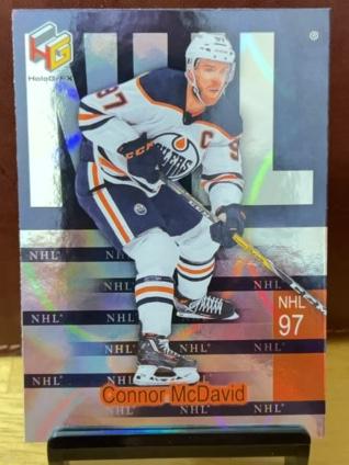 2020-21 Upper Deck Extended Series Connor McDavid HoloGrFx NHL Set #NHL-20