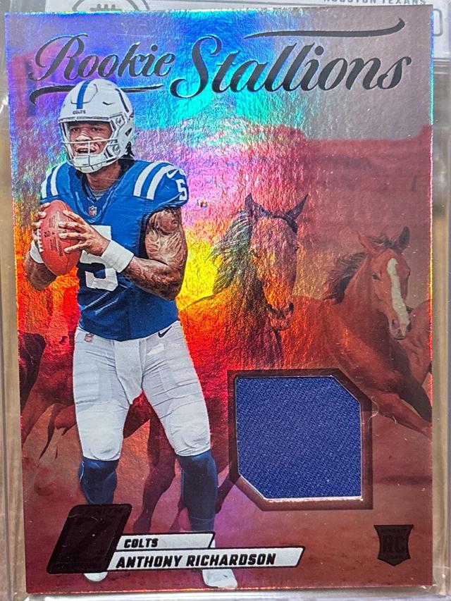 2023 Panini Zenith Football Anthony Richardson Rookie Stallions #RS-ARN