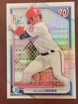 2024 Bowman Mega Box Dylan Crews CHROME PROSPECTS #BCP-23