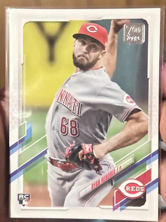 2021 Topps Update Ryan Hendrix BASE SET #US37