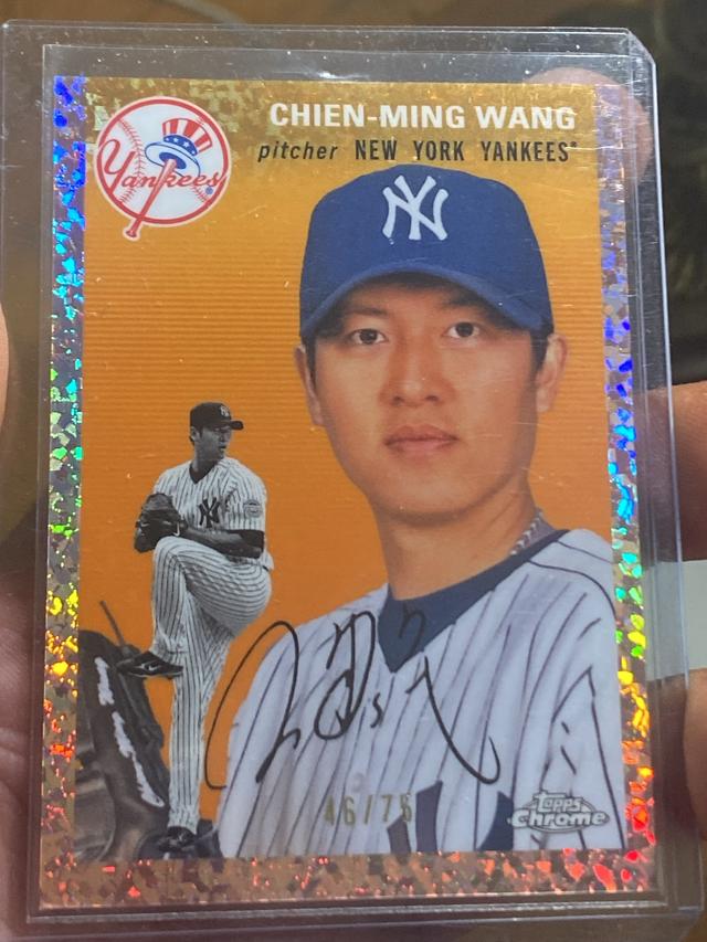 2023 Topps Chrome Platinum '54 Chien-Ming Wang BASE CARDS #161