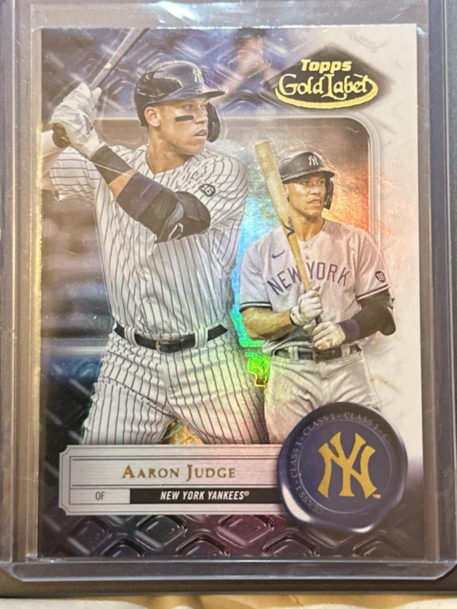 2022 Topps Gold Label Aaron Judge Base Set #29