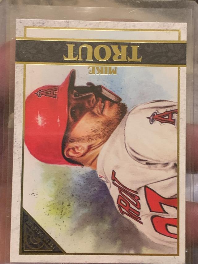 2020 Topps Gallery Mike Trout Base Set #1