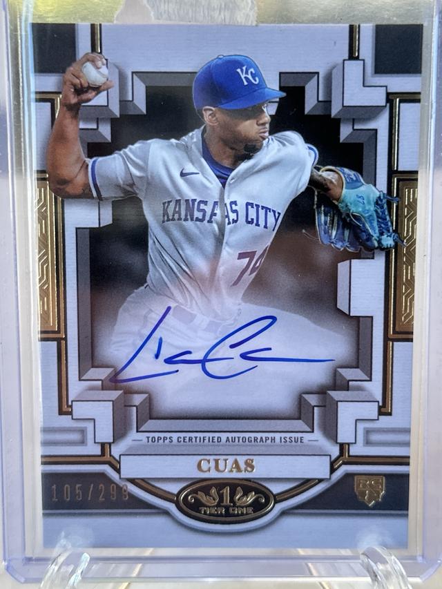 2023 Topps Tier One Jose Cuas Break Out Autographs Checklist /299 #BOA-JC2