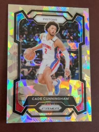 2023-24 Panini Prizm Cade Cunningham ﻿Base Set Ice Prizms #11