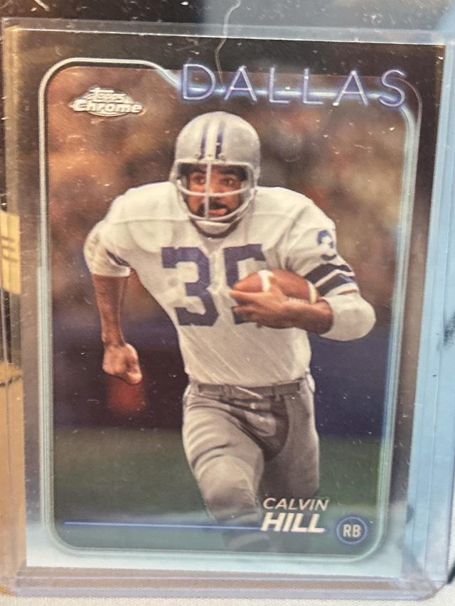 2024 Topps Chrome Football Calvin Hill ﻿Base Set #41