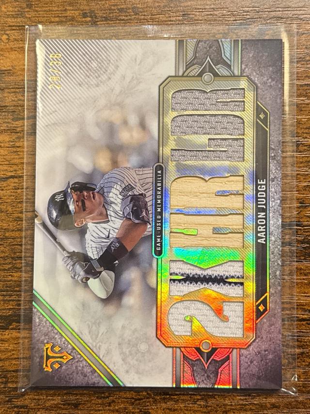 2024 Topps Triple Threads Aaron Judge Relics /36 #TTR-AJ3