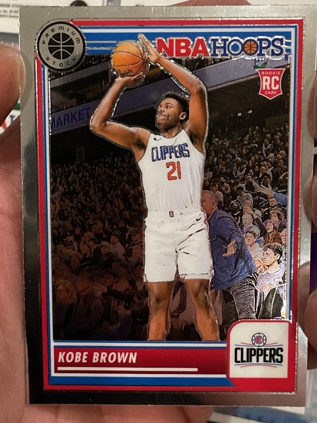 2023-24 Panini Hoops Premium Stock Kobe Brown ﻿Base Set #55