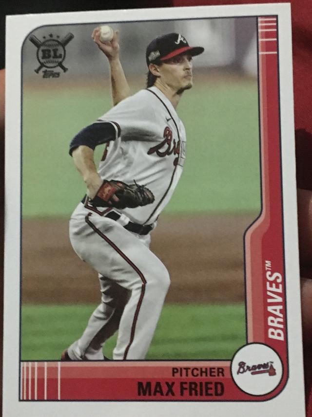 2021 Topps Big League Max Fried ﻿Base Set #157