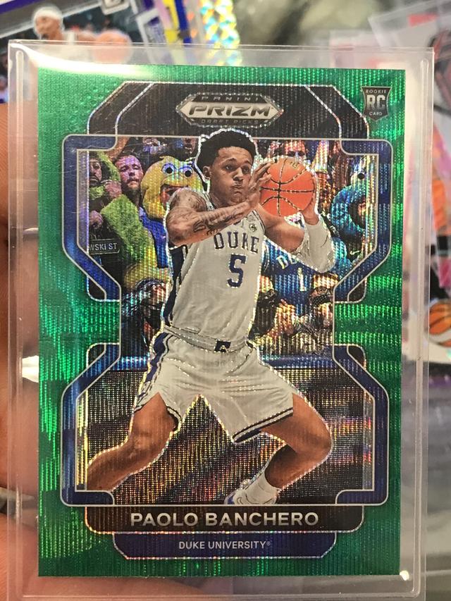 2022-23 Panini Prizm Draft Picks Paolo Banchero Base Set #52