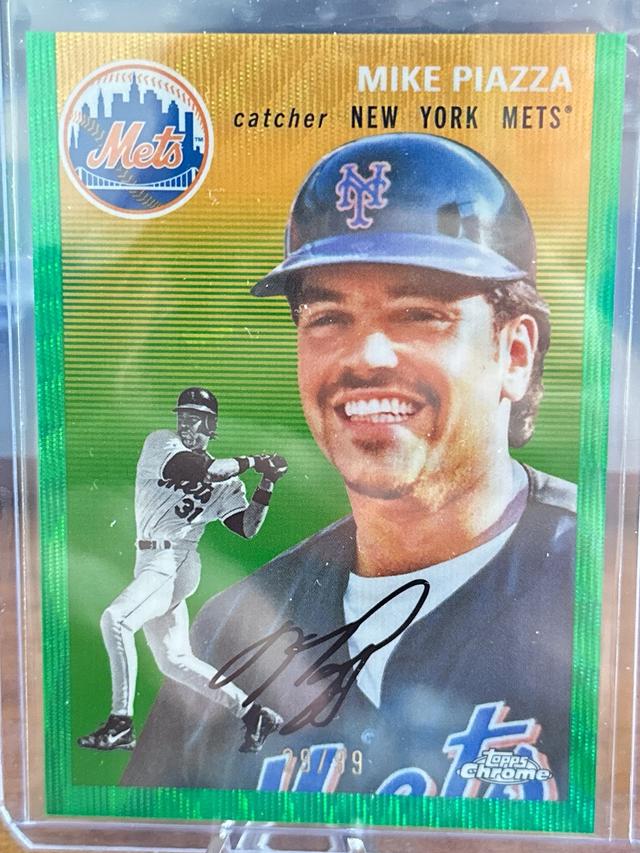 2023 Topps Chrome Platinum '54 Mike Piazza BASE CARDS #439