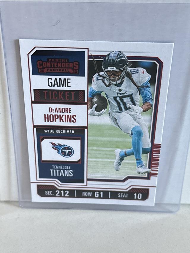 2023 Panini Contenders DeAndre Hopkins Ticket Stub  #95