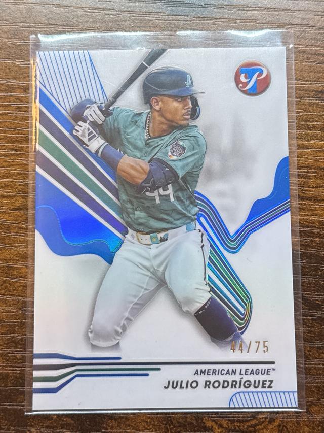 2024 Topps Pristine Julio Rodríguez All-Star Game Blue /75 #277