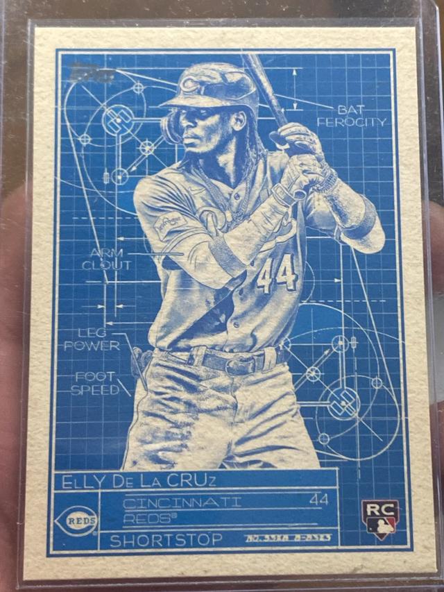 2024 Topps Series 1 Elly De La Cruz SUPERSTAR BLUEPRINT #SB-15