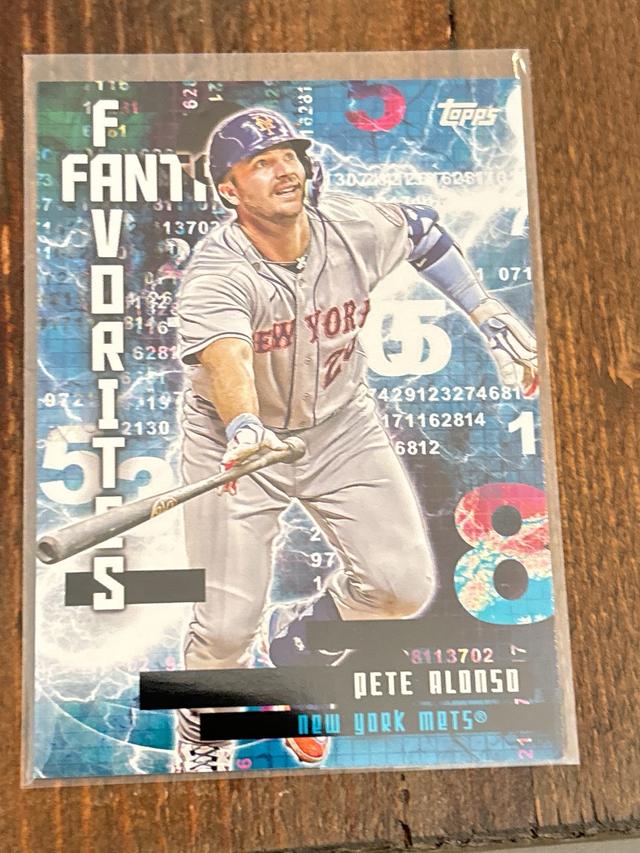 2024 Topps Series 2 Pete Alonso FANTASY FAVORITES Blue #FF-15