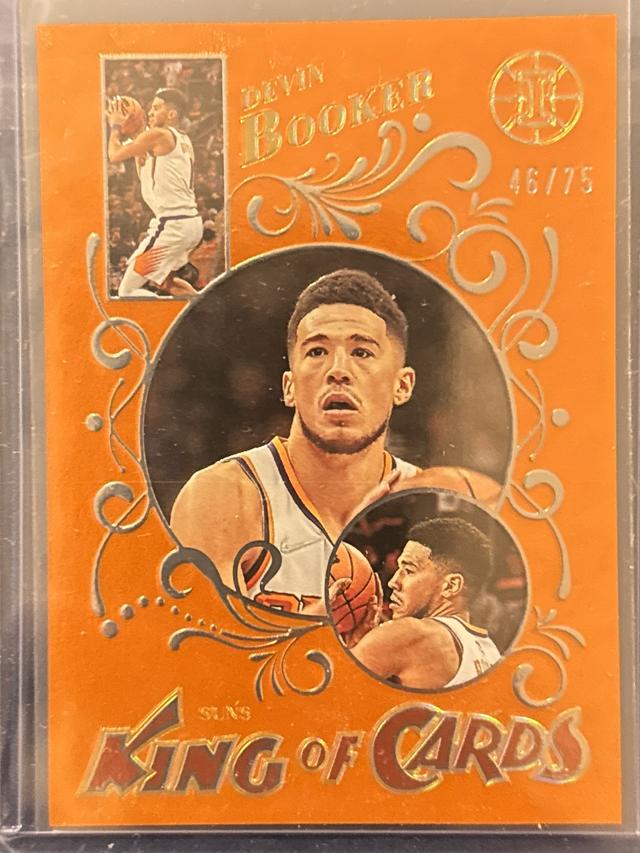 2022-23 Panini Chronicles Devin Booker - Phoenix Suns Orange /75 #24