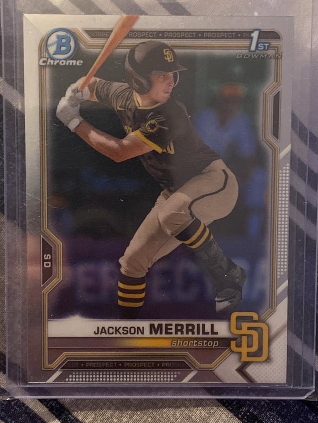 2021 Bowman Draft Jackson Merrill #BDC-119