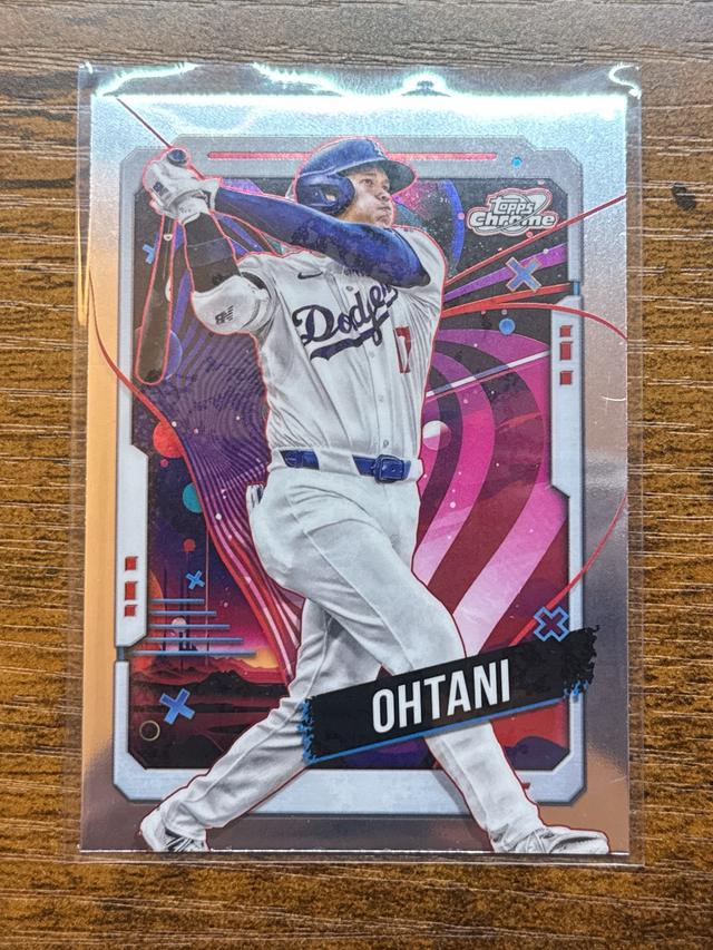 2024 Topps Cosmic Chrome Shohei Ohtani ﻿Dodgers 50/50 Season #196