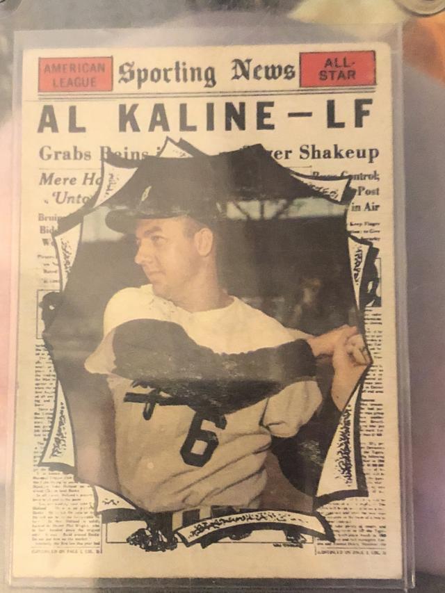 1961 Topps Al Kaline #580