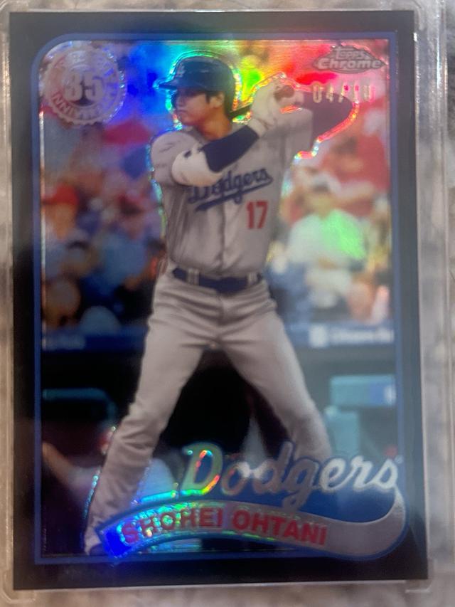 2024 Topps Chrome Shohei Ohtani Black Refractors /10 #89CB-5