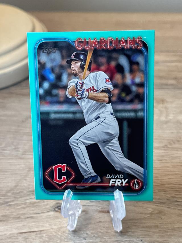 2024 Topps Series 2 David Fry BASE SET Aqua #446