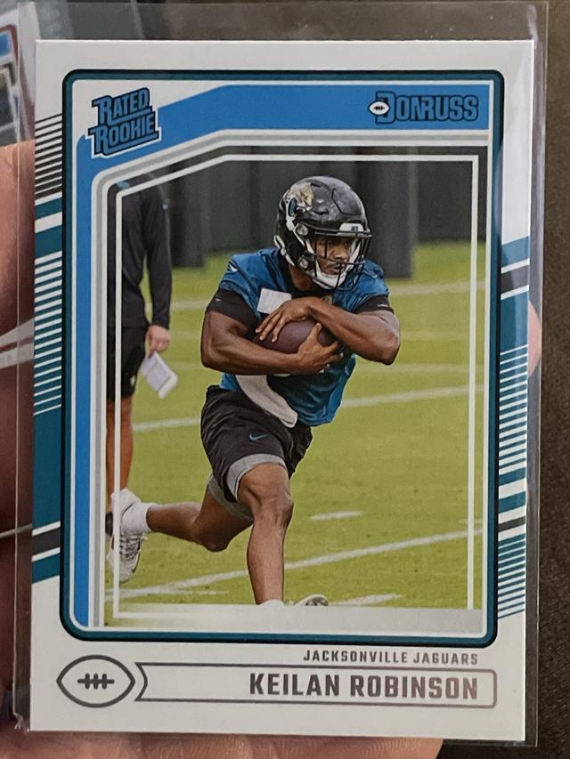 2024 Donruss Football Keilan Robinson Rated Rookies #385