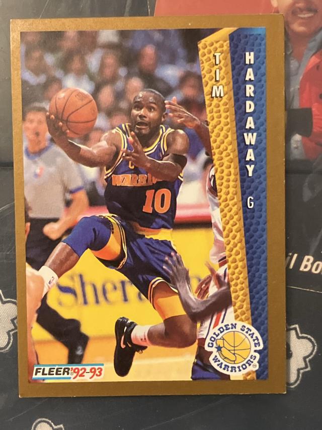 1992-93 Fleer Basketball Tim Hardaway ﻿Base #74