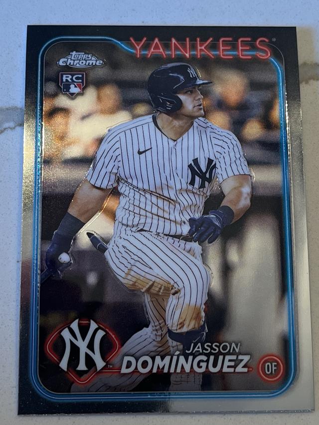 2024 Topps Chrome Jasson Domínguez ﻿Base Set #89