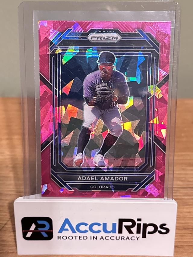 2023 Panini Prizm Adael Amador Base Set Pink Ice Prizms #150